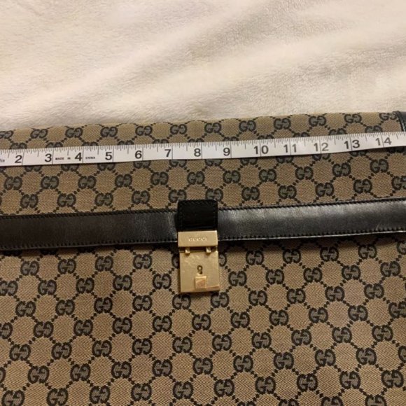 Vintage Authentic Gucci Envelope Portfolio / Document Holder - Picture 4 of 16